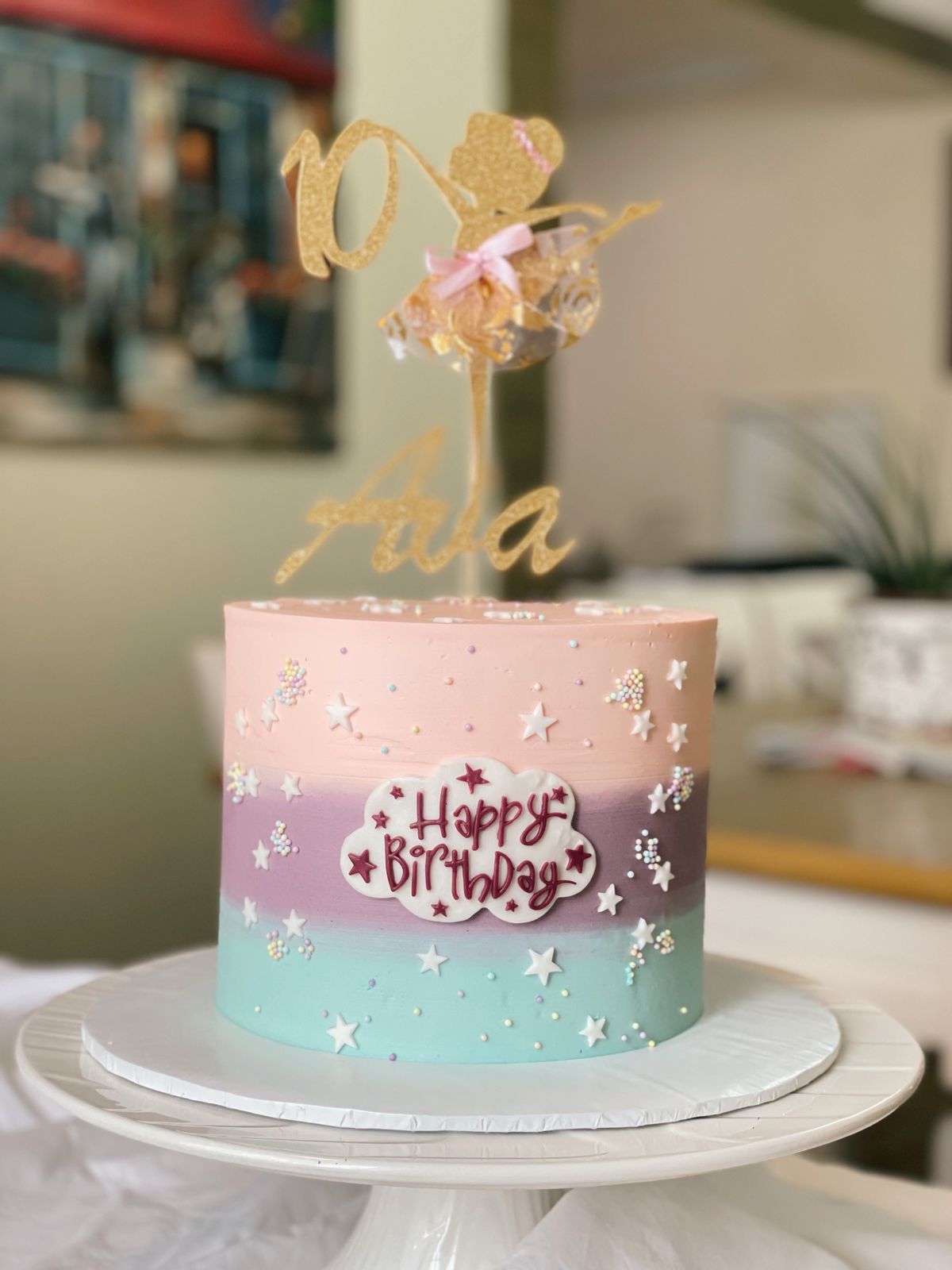 Bubblegum flavoured cake. The only fondant is on the board so doesn't  actually count in my eyes! : r/FondantHate